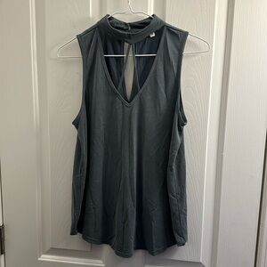 Moa Moa Cut Out Tank Top